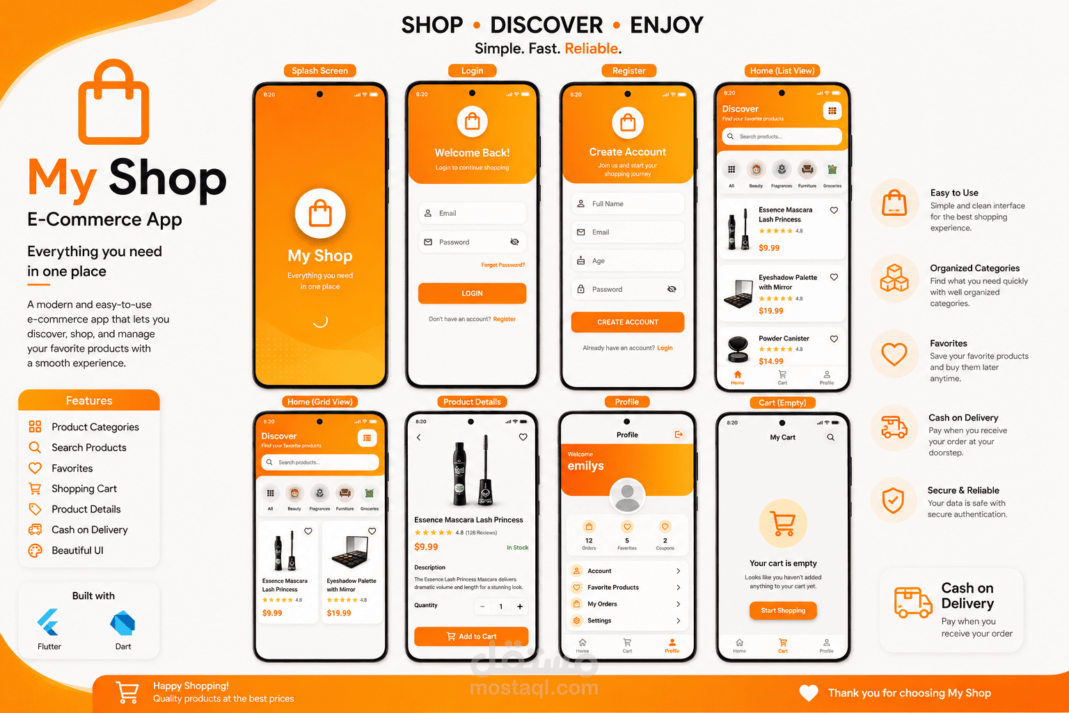My Shop - E-Commerce App