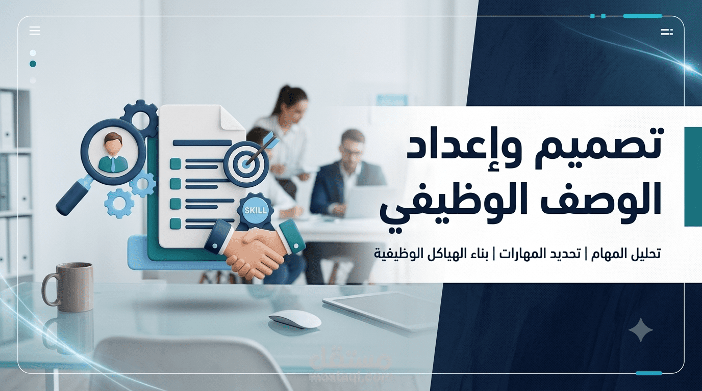 إعداد وصياغة وصف وظيفي احترافي
