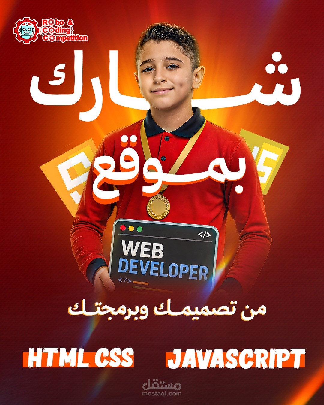 تصميم بوستر جائزة لمسابقة