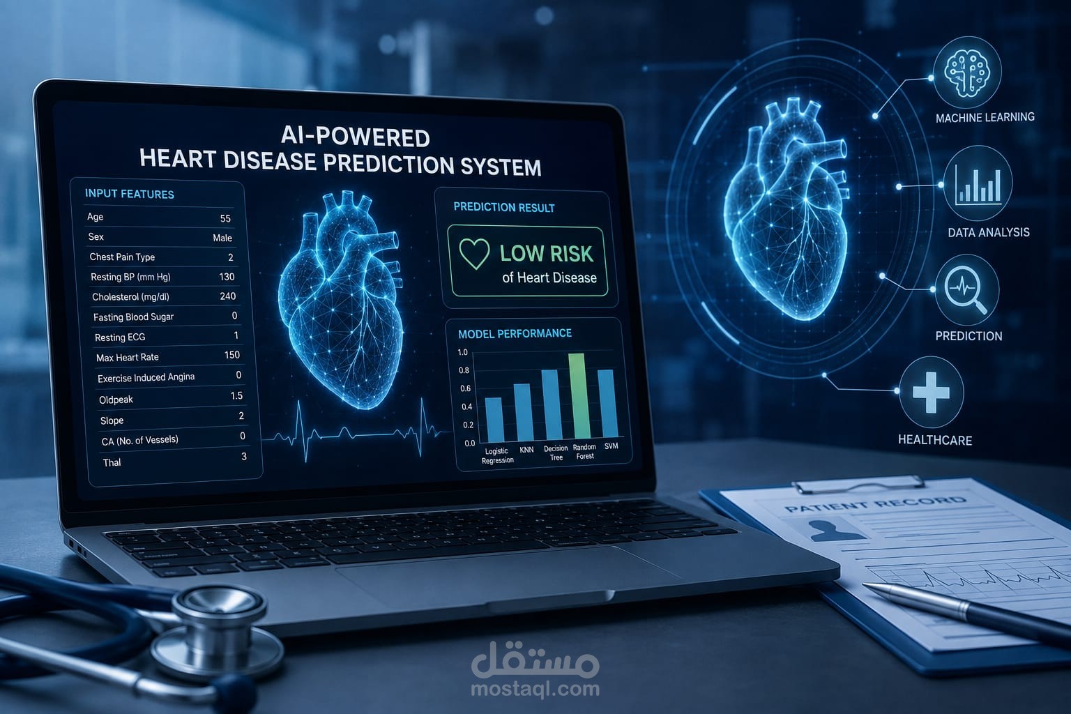 AI-Powered Heart Disease Prediction System
