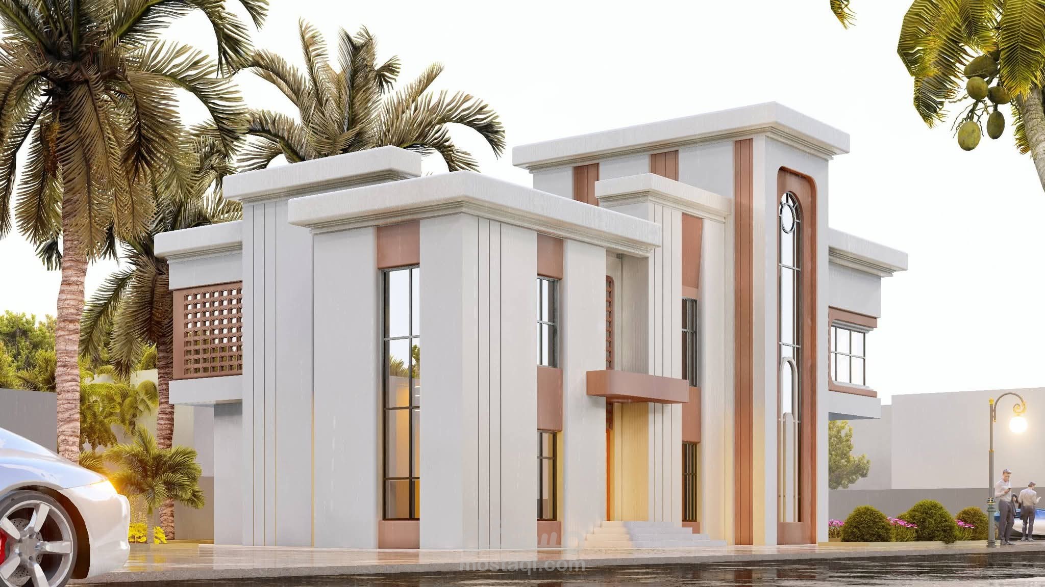 تصميم واجهه مودرن