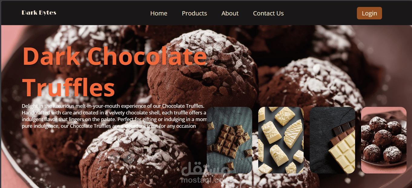 Dark Bytes – Premium Chocolate Store