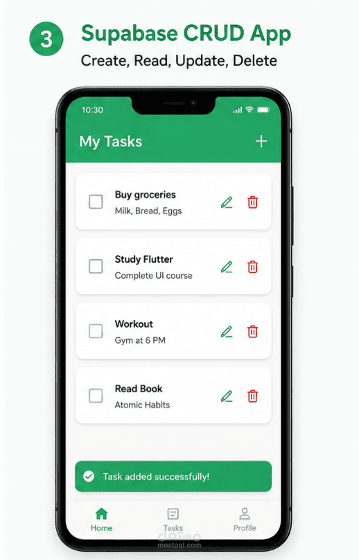 Supabase CRUD App