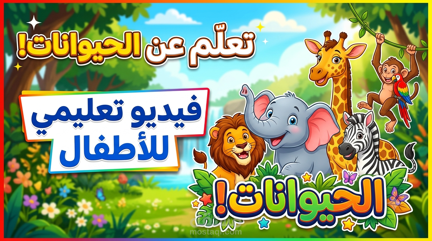 صانعه محتوى تعليمي للأطفال