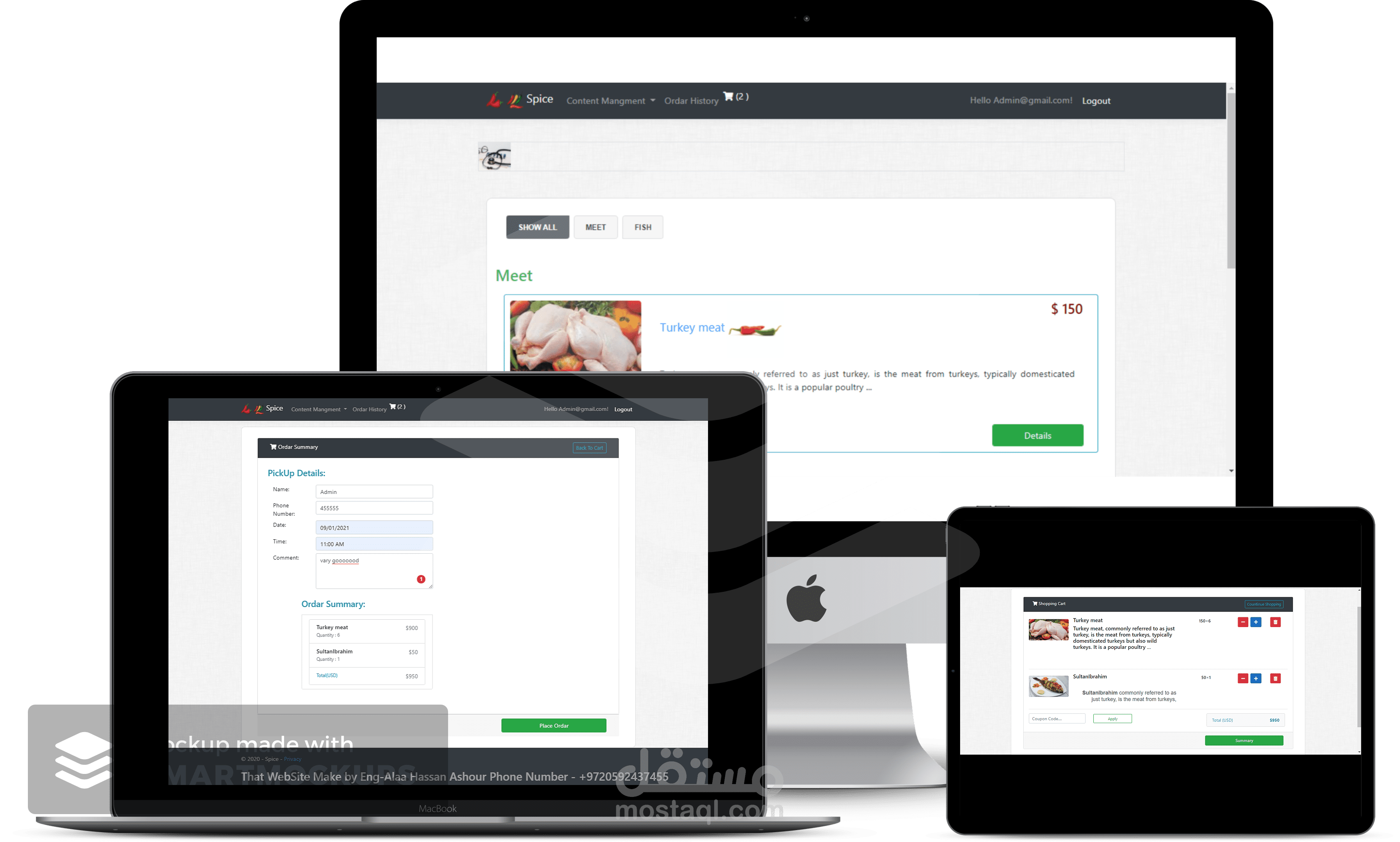 Delivery meals resturant