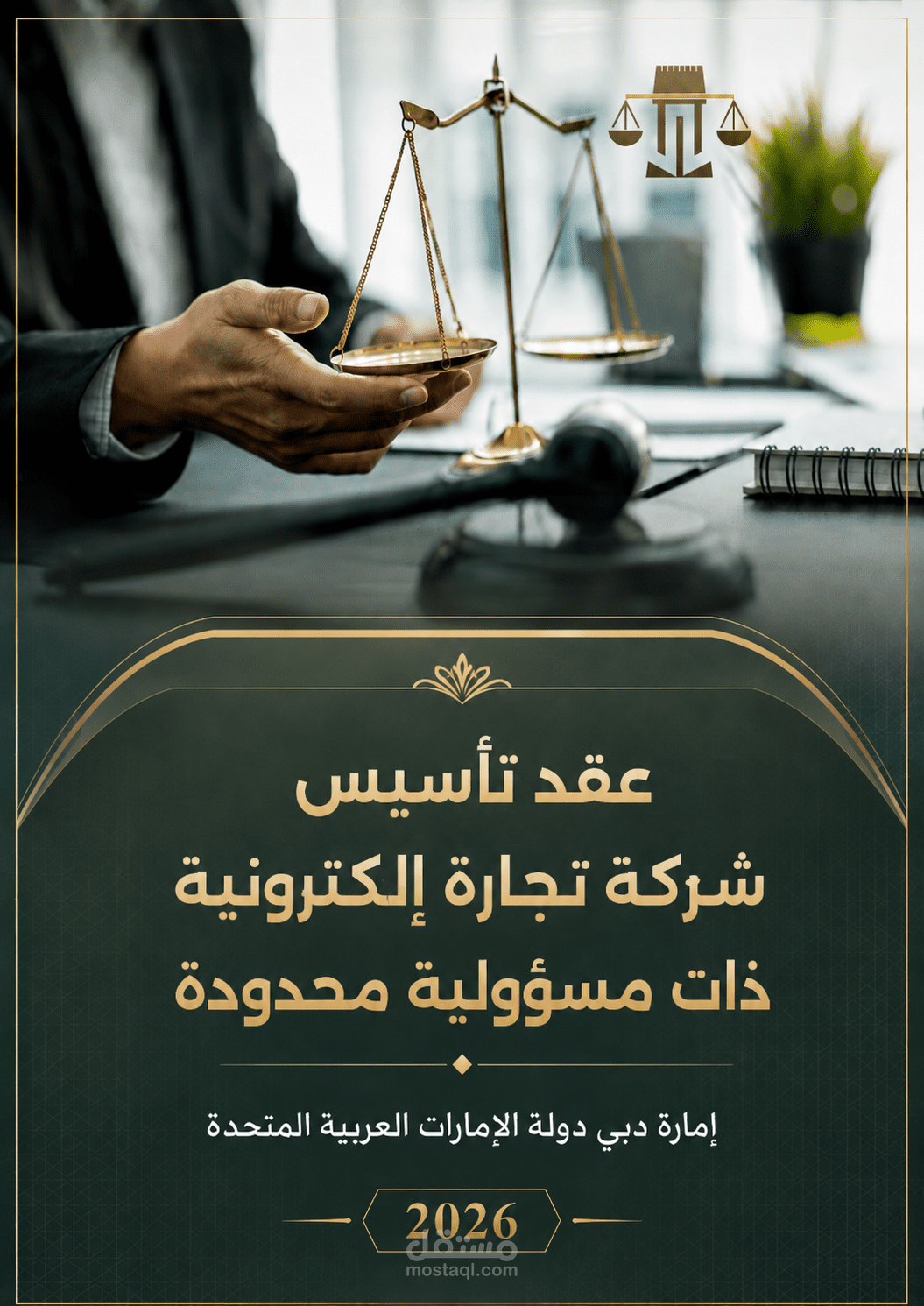 عقد تأسيس وحوكمة شركة تجارة إلكترونية ذات مسؤولية محدودة إمارة دبي دولة الإمارات العربية المتحدة 2026