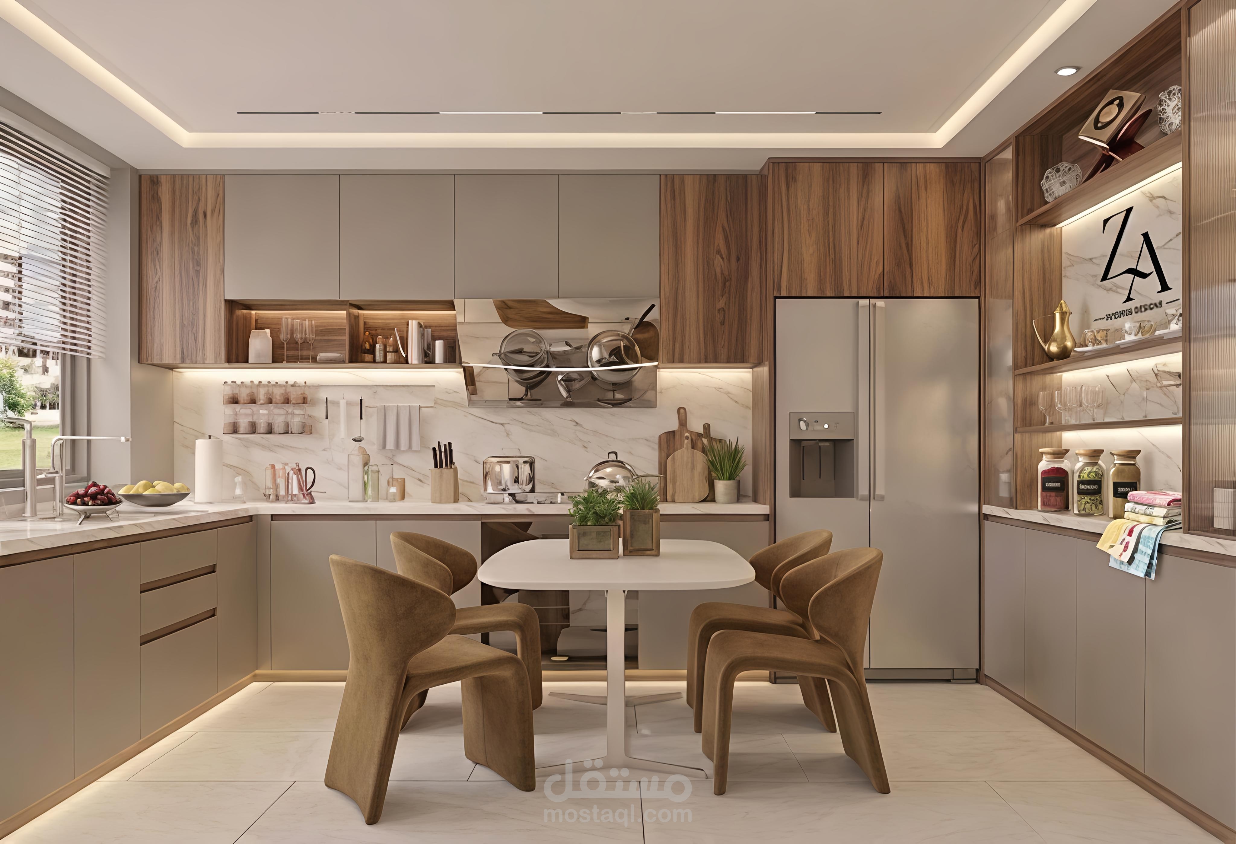 تصميم مطبخ