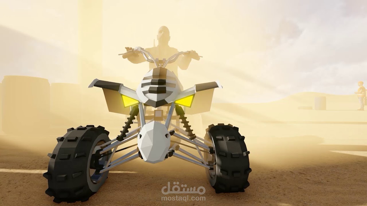 simulation Quad racing--محاكاه سباق