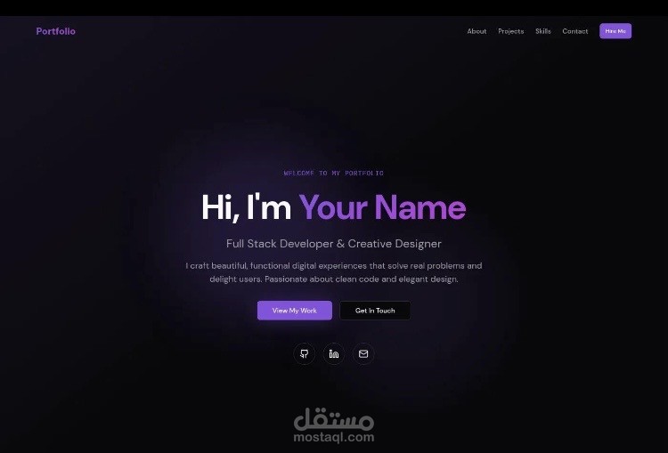 Personal Portfolio Website