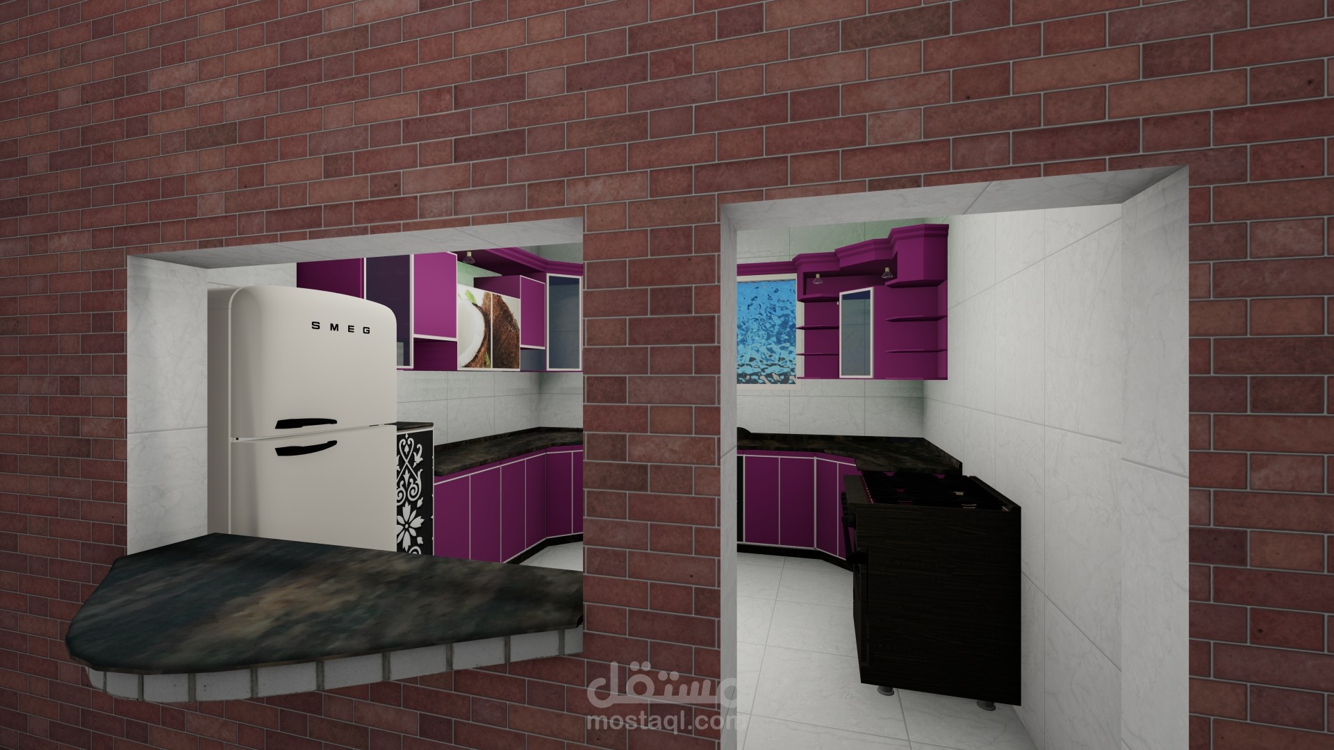 تصميم مطبخ