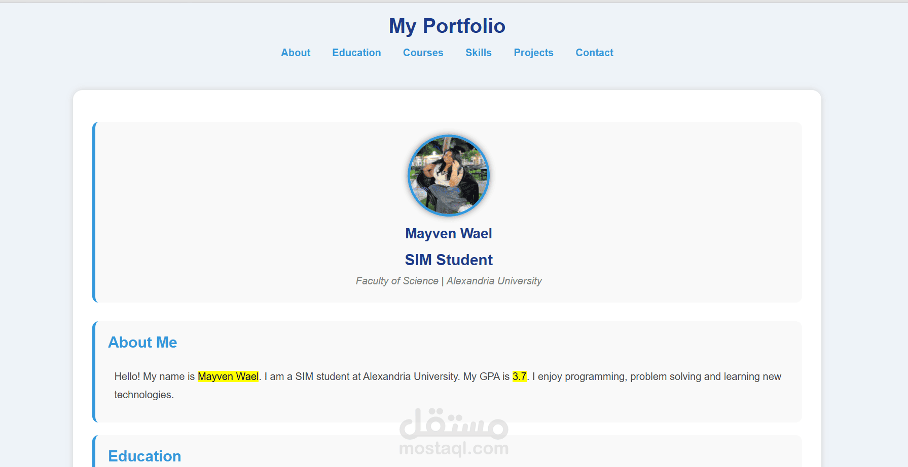 portofolio