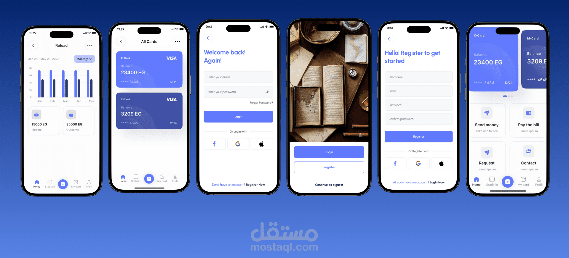 Finance App لادارة الكروت النبكية