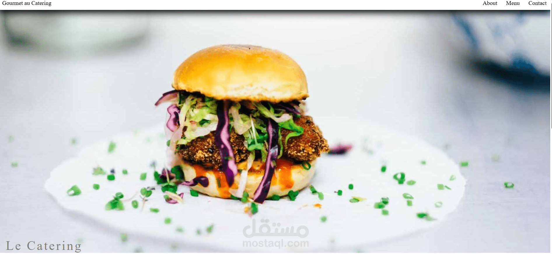 resturant website