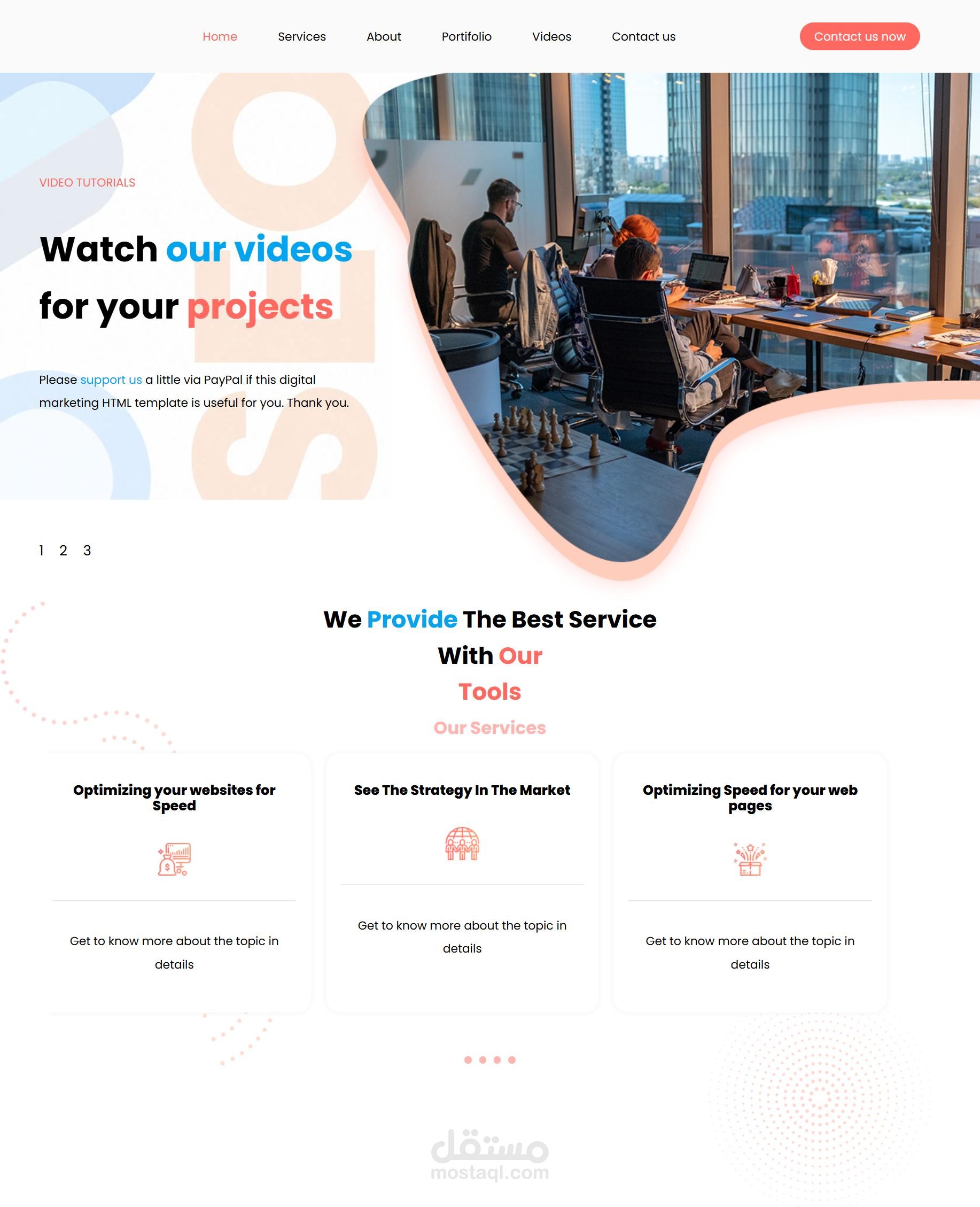 Modern Responsive Website for a Local Business