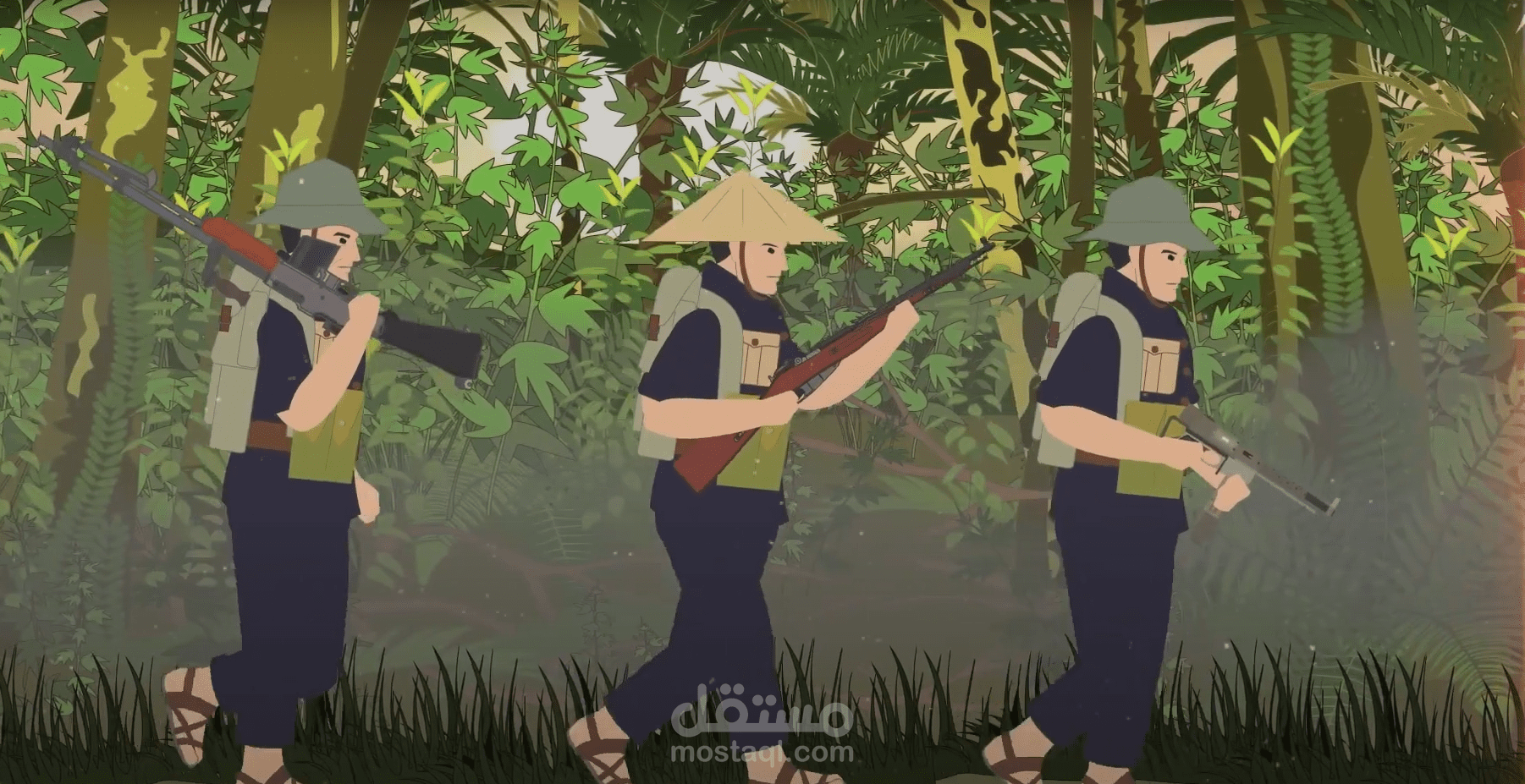 مونتاج فيديو كرتون فلاش