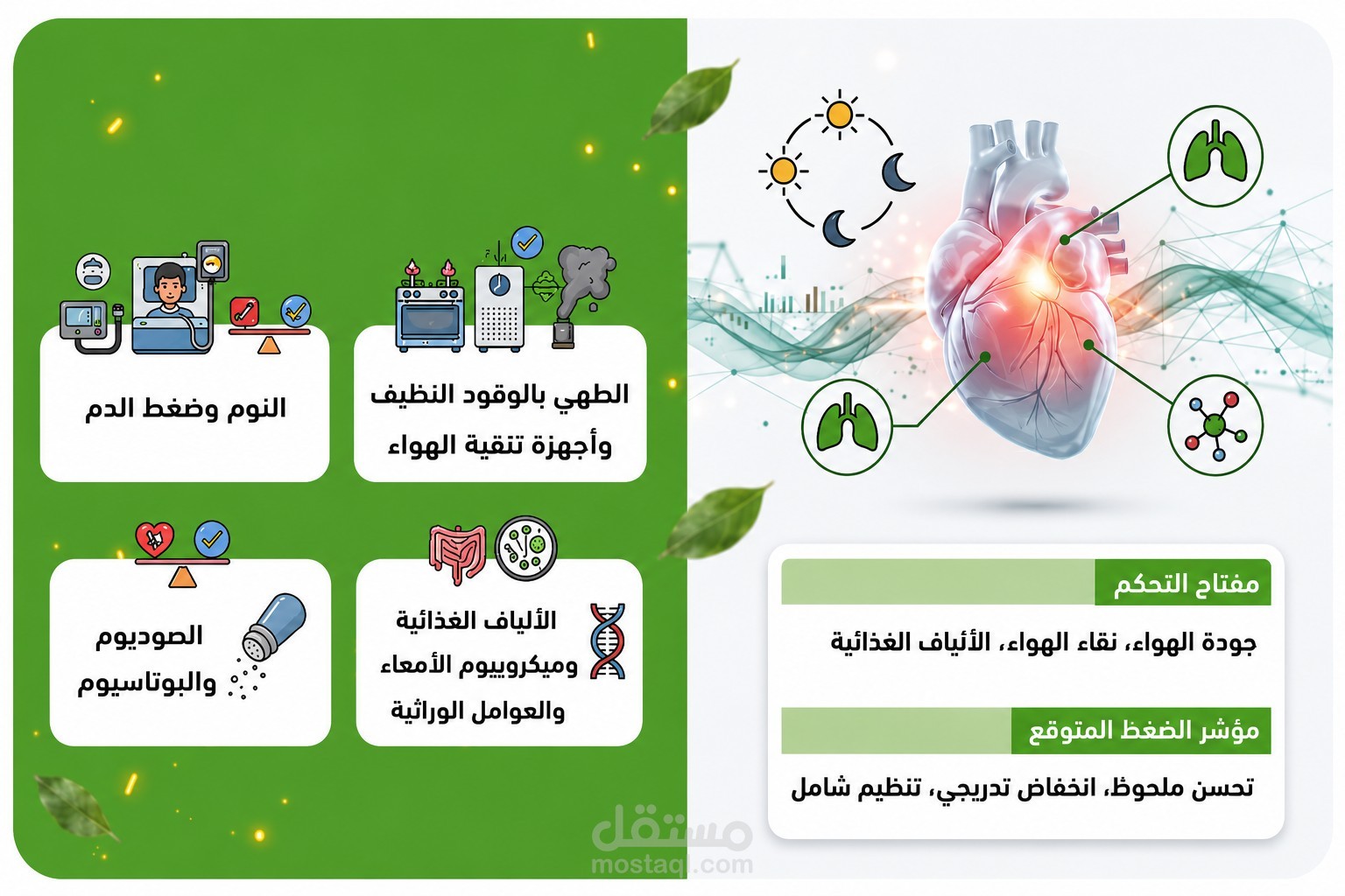 تأثير أسلوب الحياة على ضغط الدم: دليل علمي يشمل النوم، جودة الهواء، والعوامل الغذائية