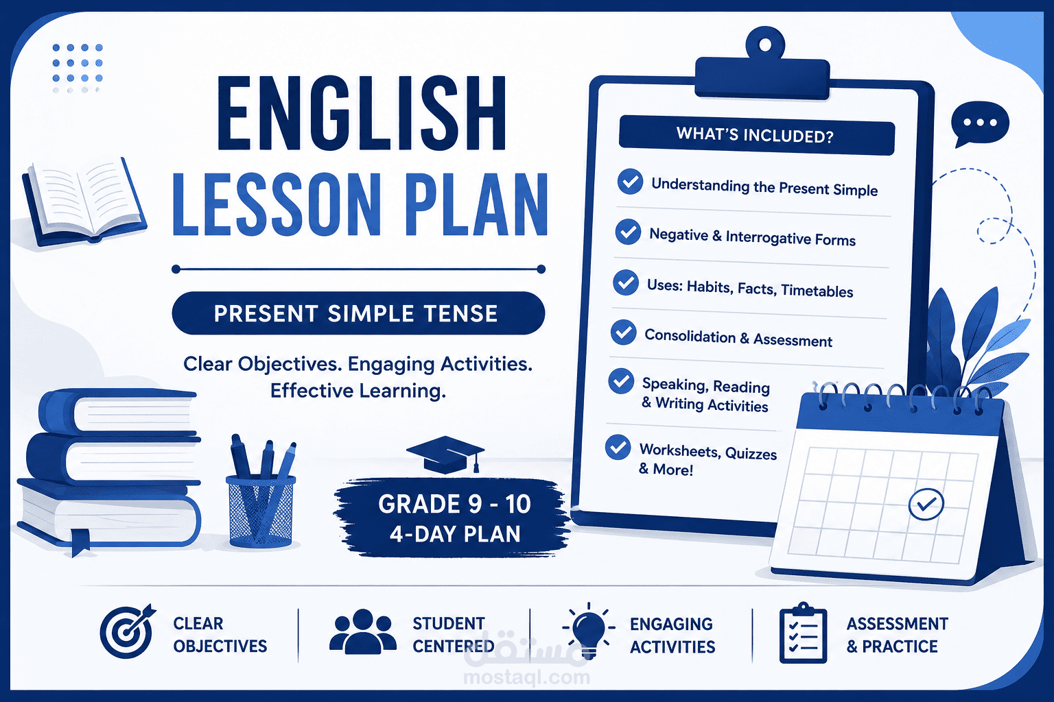 English Lesson Plan for present simple