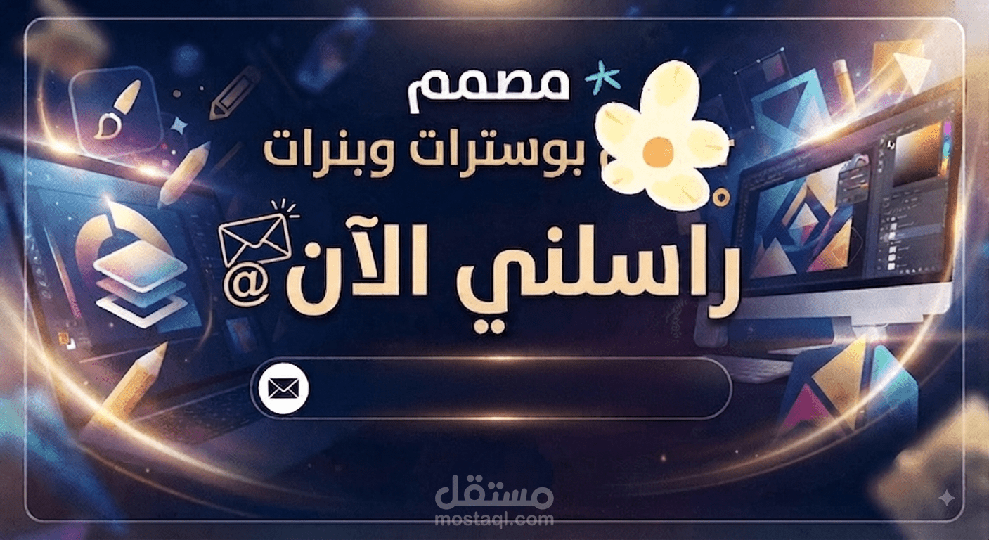 مصمم بوسترات وبنرات