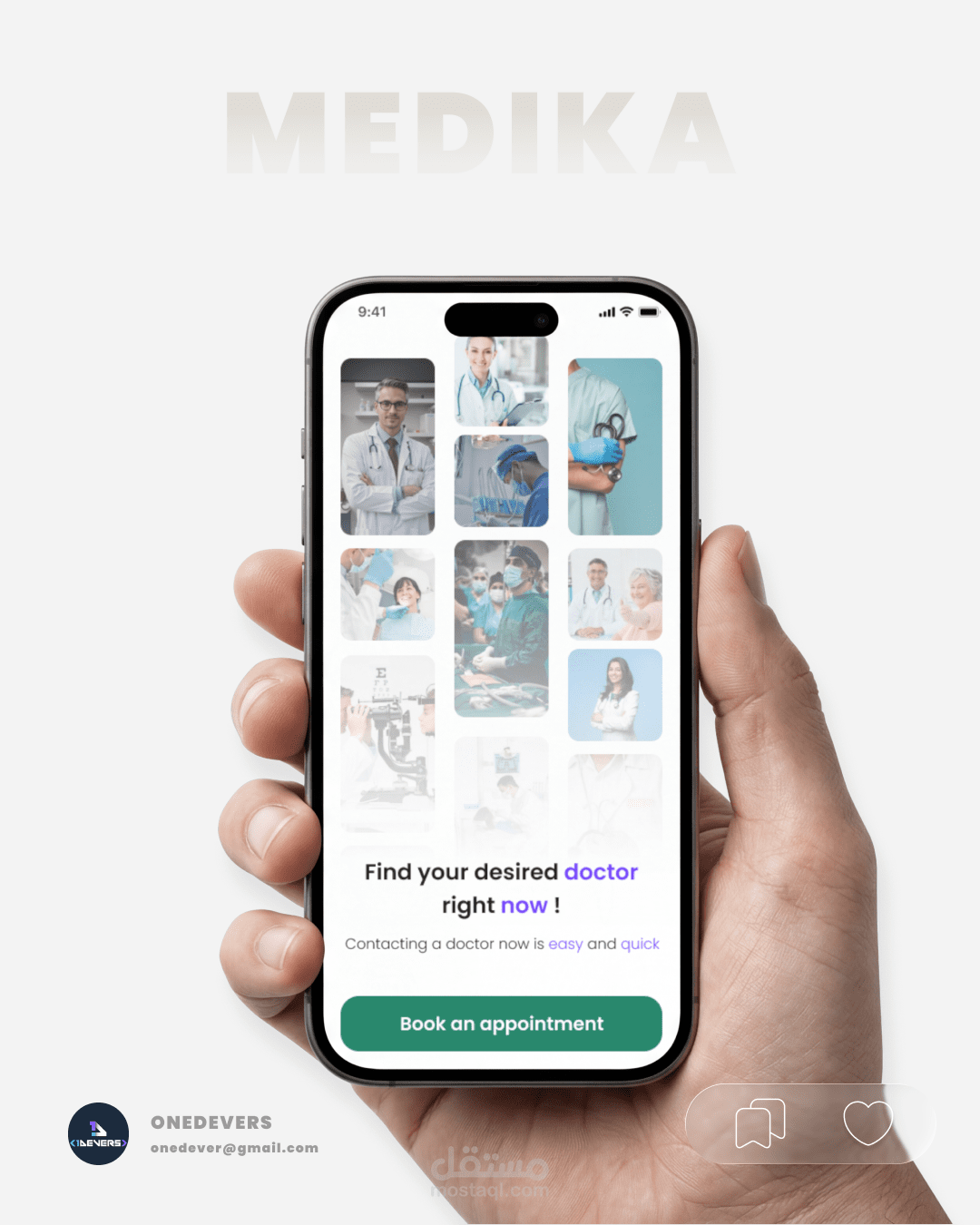 Medika Doctor Appointment Mobile App