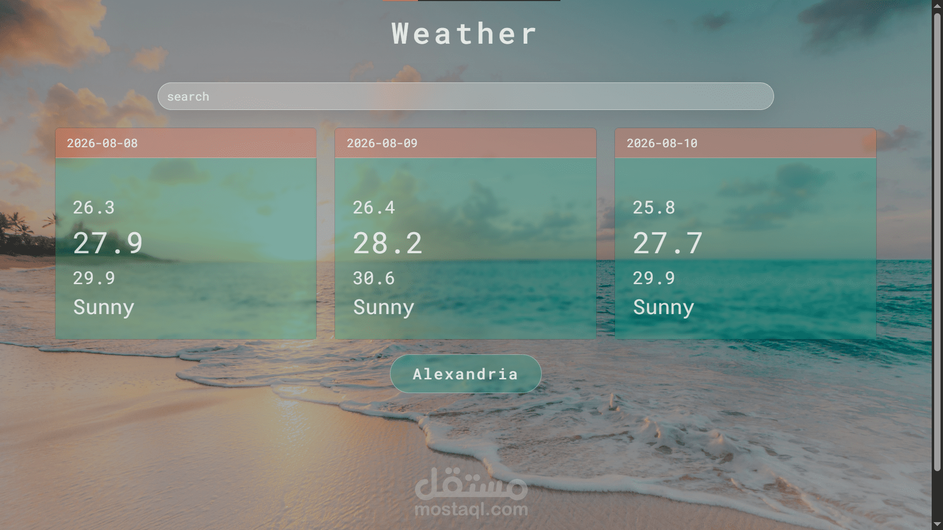 weather  website