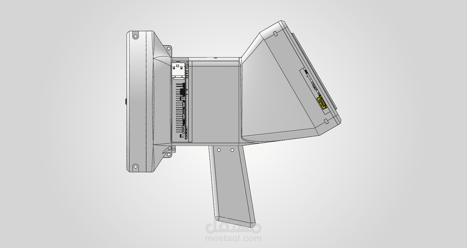 تصميم كاميرا أكوستيك (Acoustic Camera) لاكتشاف الأعطال الميكانيكية
