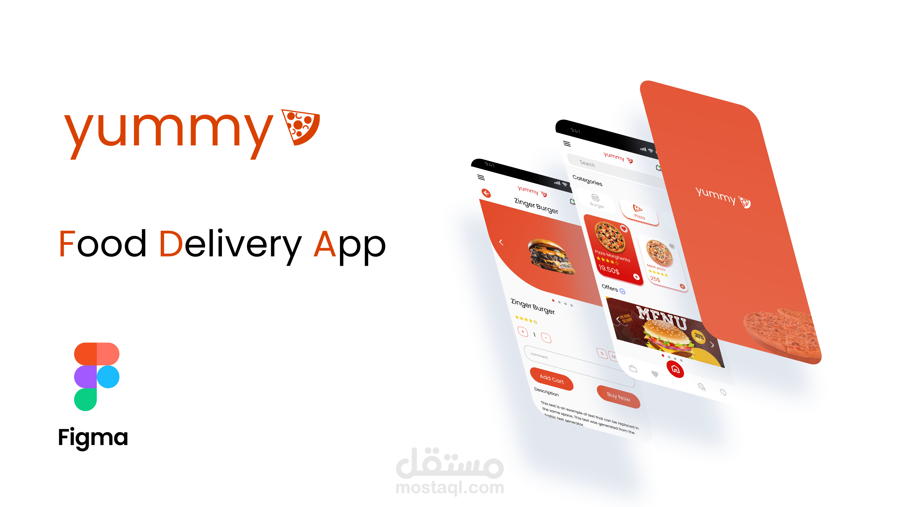 ابلكيشن لبيع الوجبات السريعه