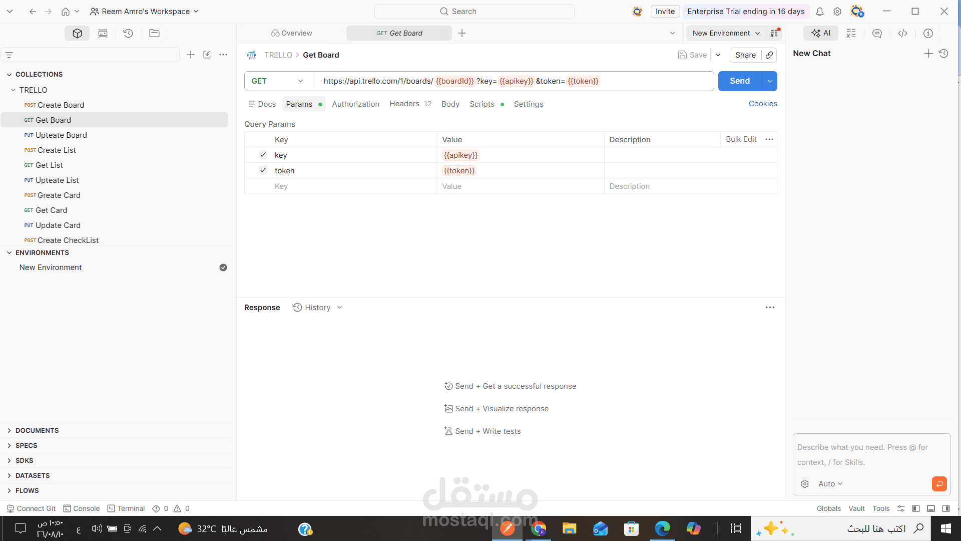 Trello API Testing Using Postman