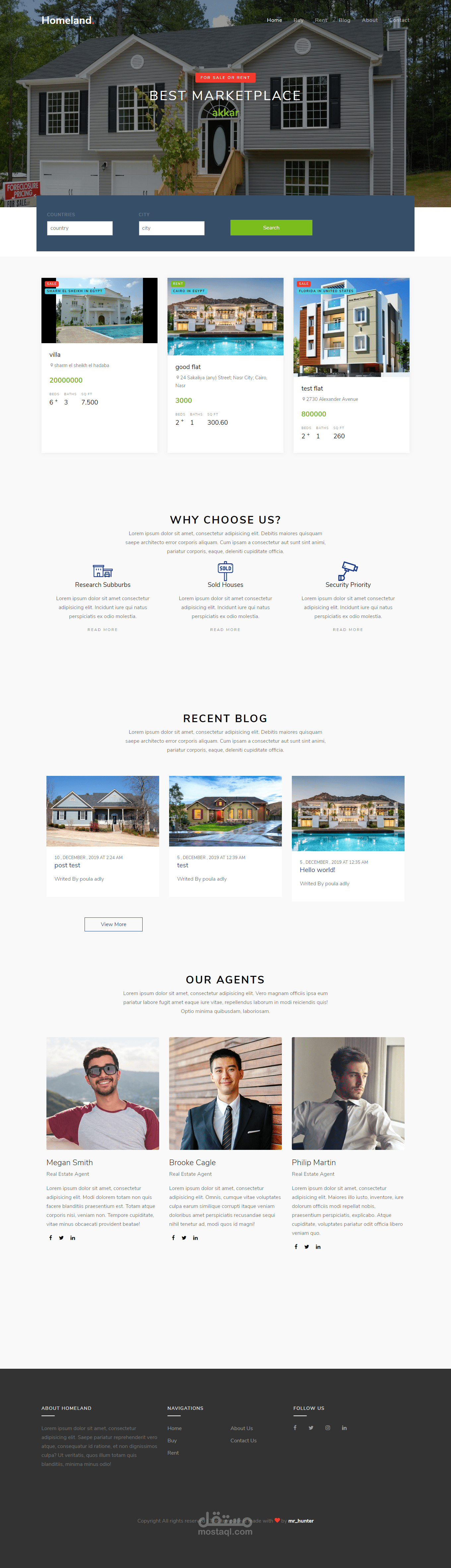 موقع لتسويق عقارات