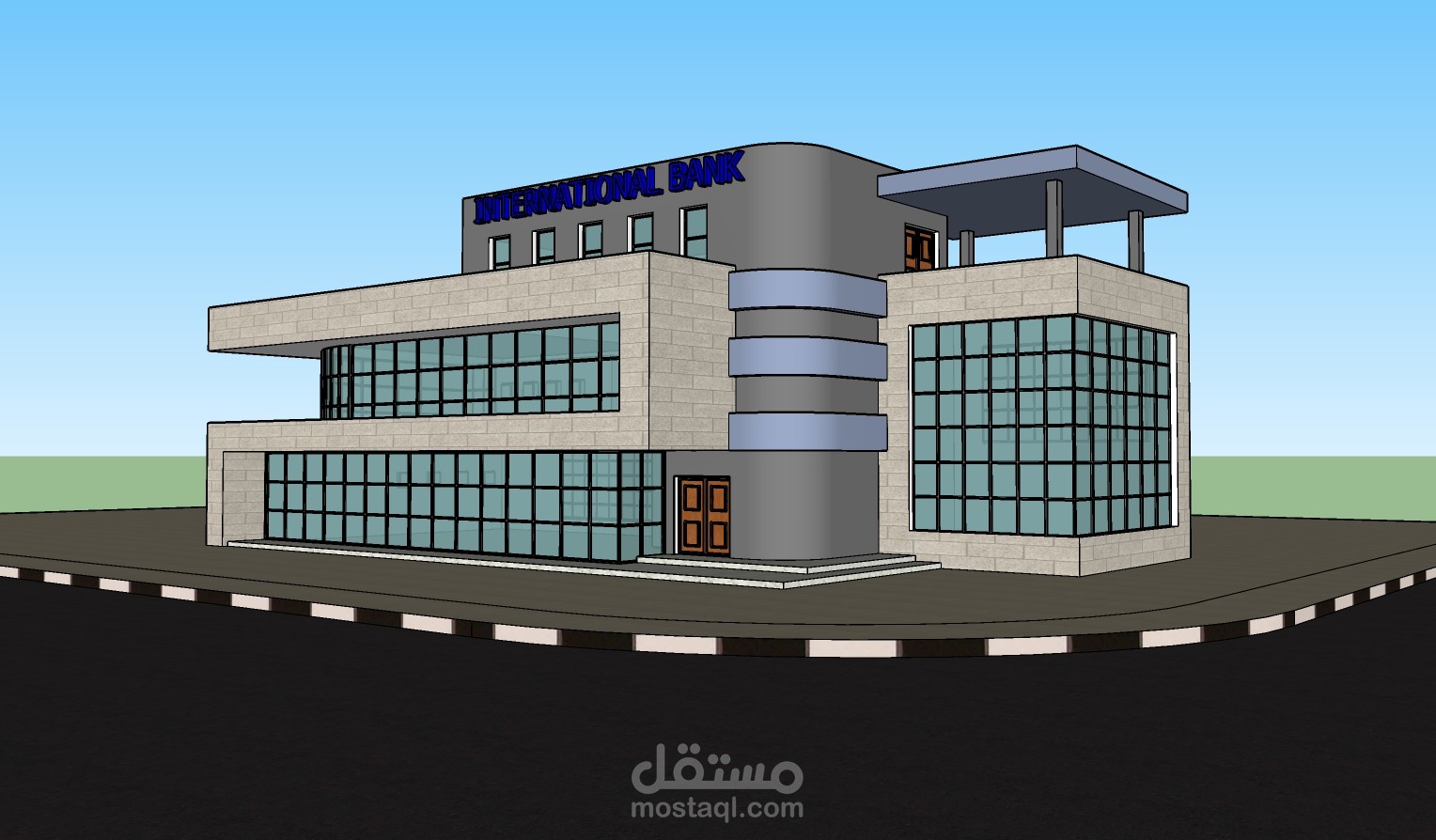 تصاميم ثلاثية الأبعاد باستعمال الاسكتش أب