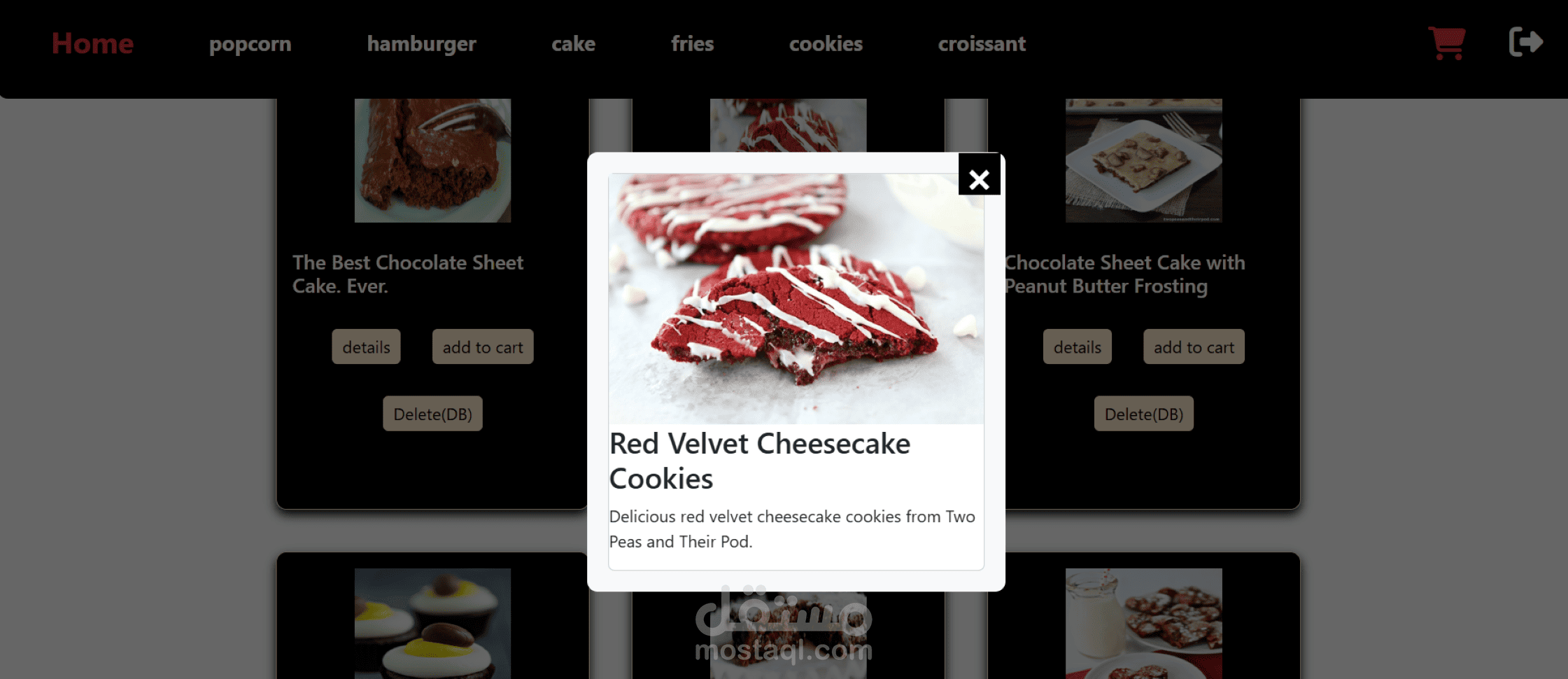 Restaurant Ordering Website – MEAN Stack