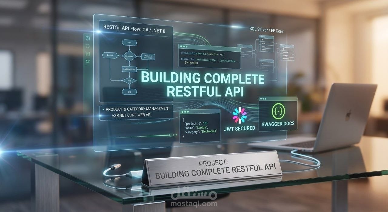 بناء واجهة برمجية (RESTful API) متكاملة باستخدام ASP.NET Core