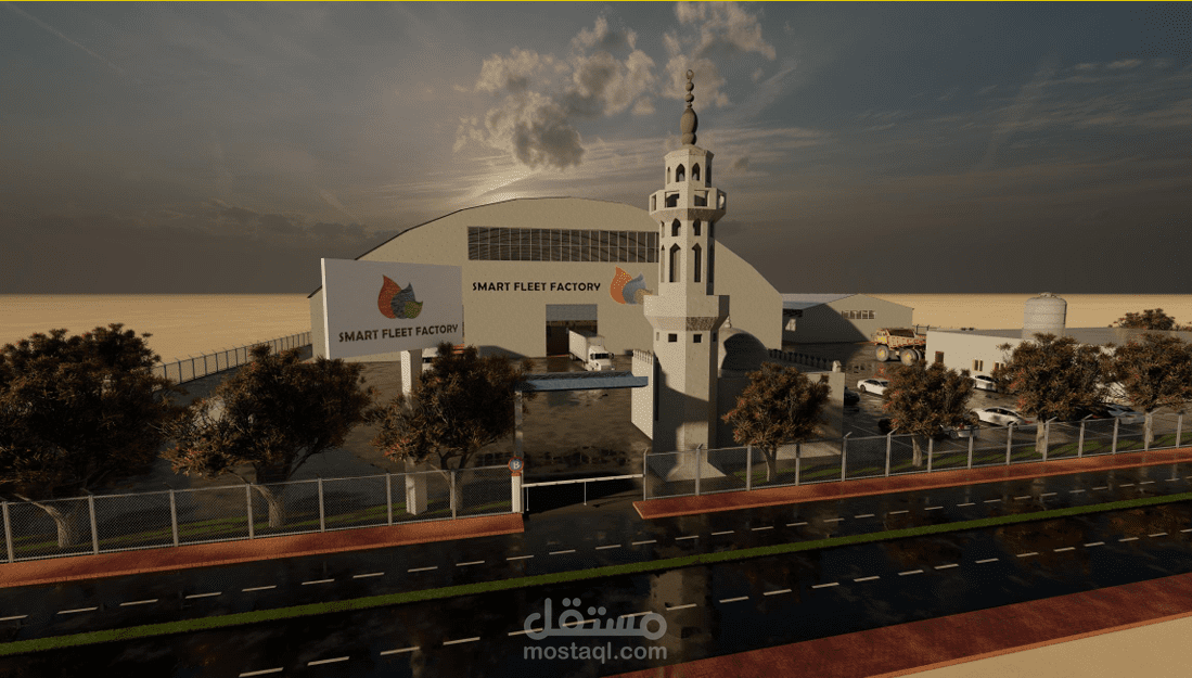 تصميم مصنع بيوت جاهزة