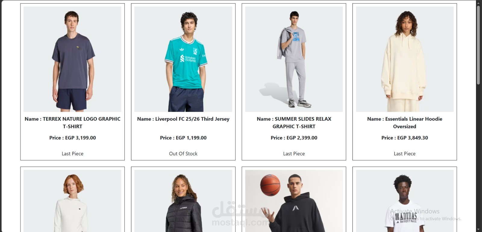 ES6 E-Commerce Product Gallery