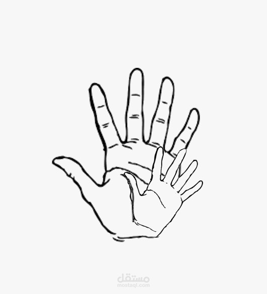 تصميم شعار جمعية 'يد في يد '