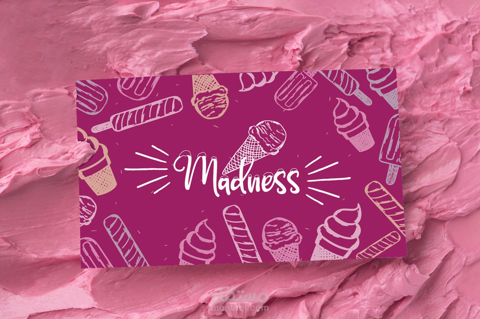 Madness – Ice Cream Brand Identity