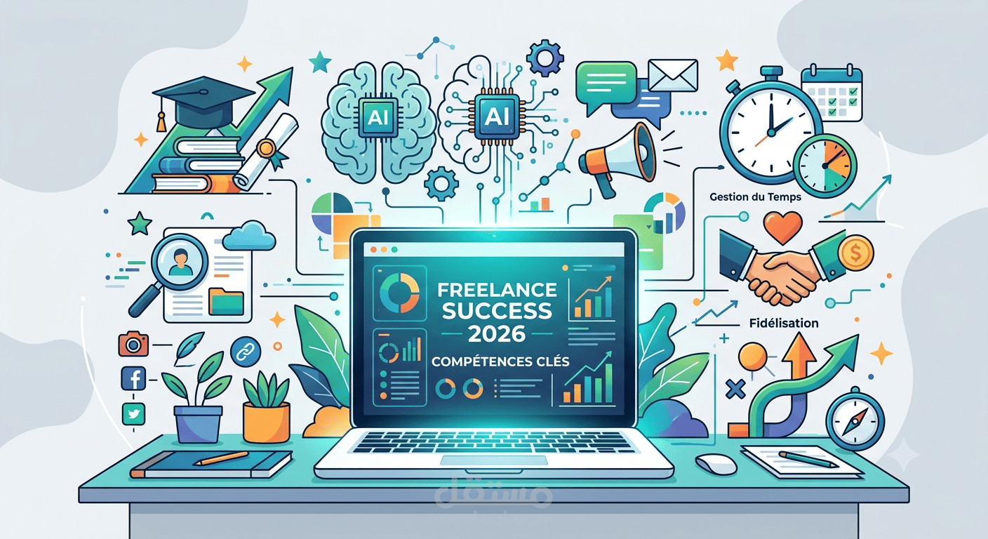 Les 7 compétences clés pour réussir en Freelance en 2026