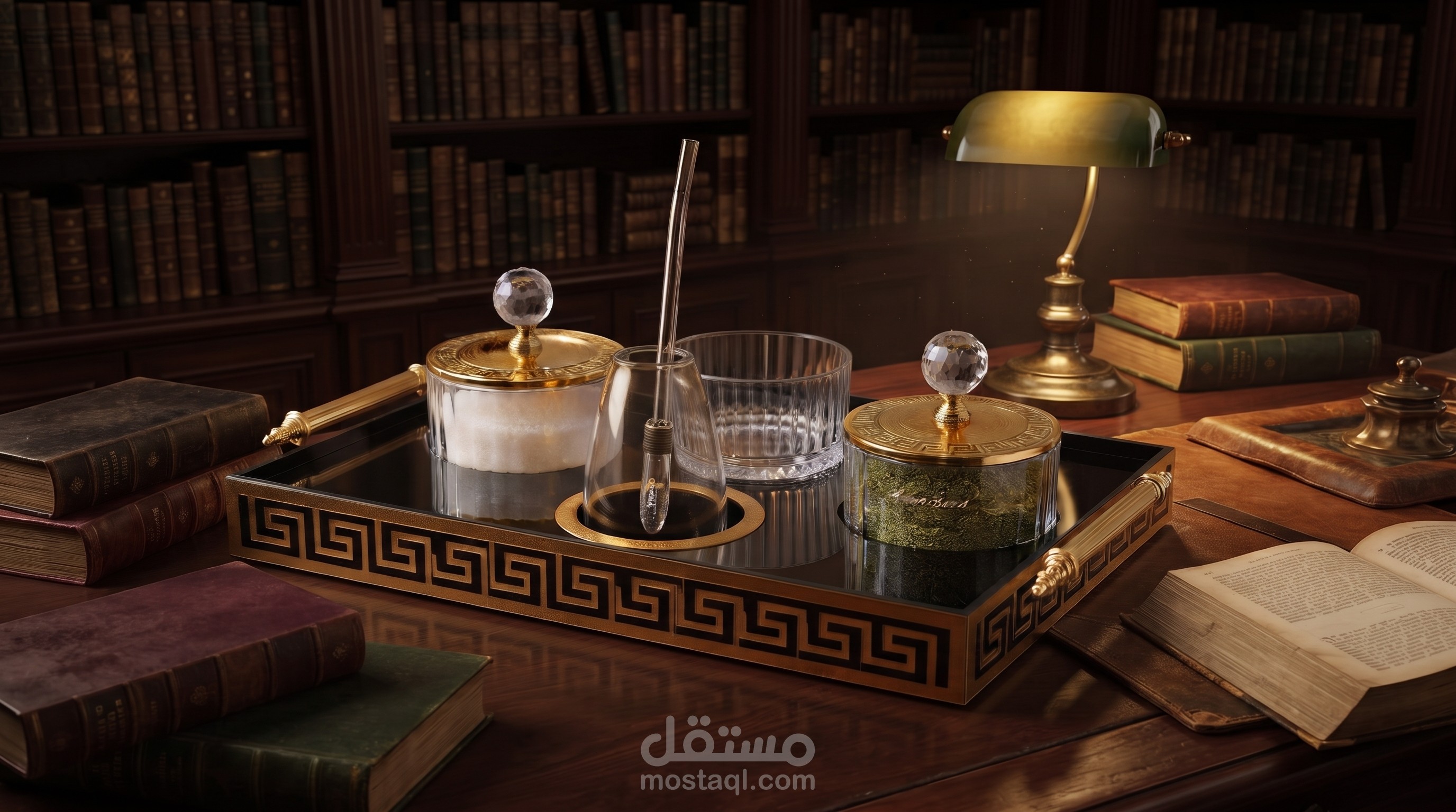 اعلان بالذكاء الاصطناعي لصفحة mate time