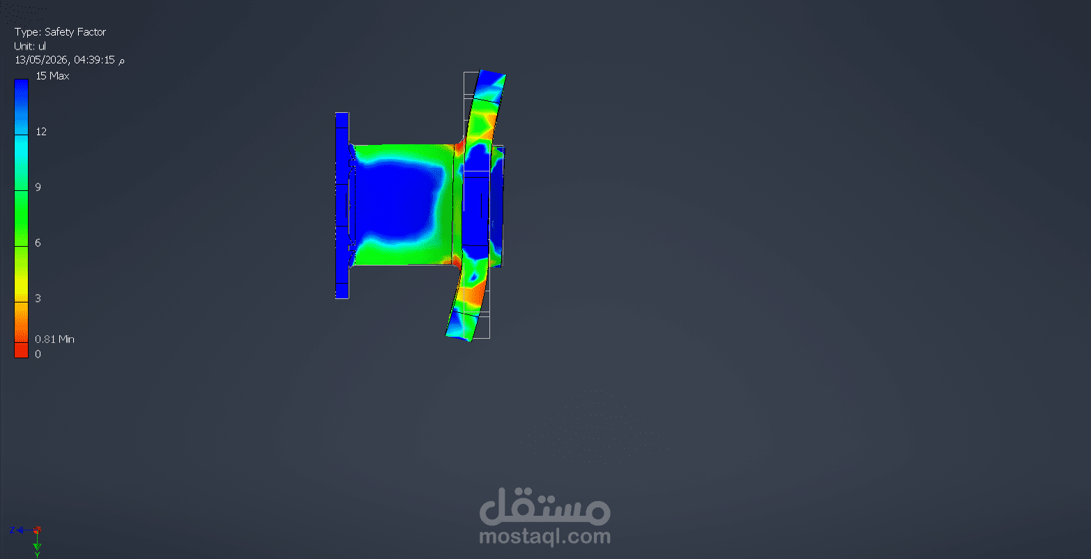 تحليل الإجهادات الإنشائي (FEA) للتعليق