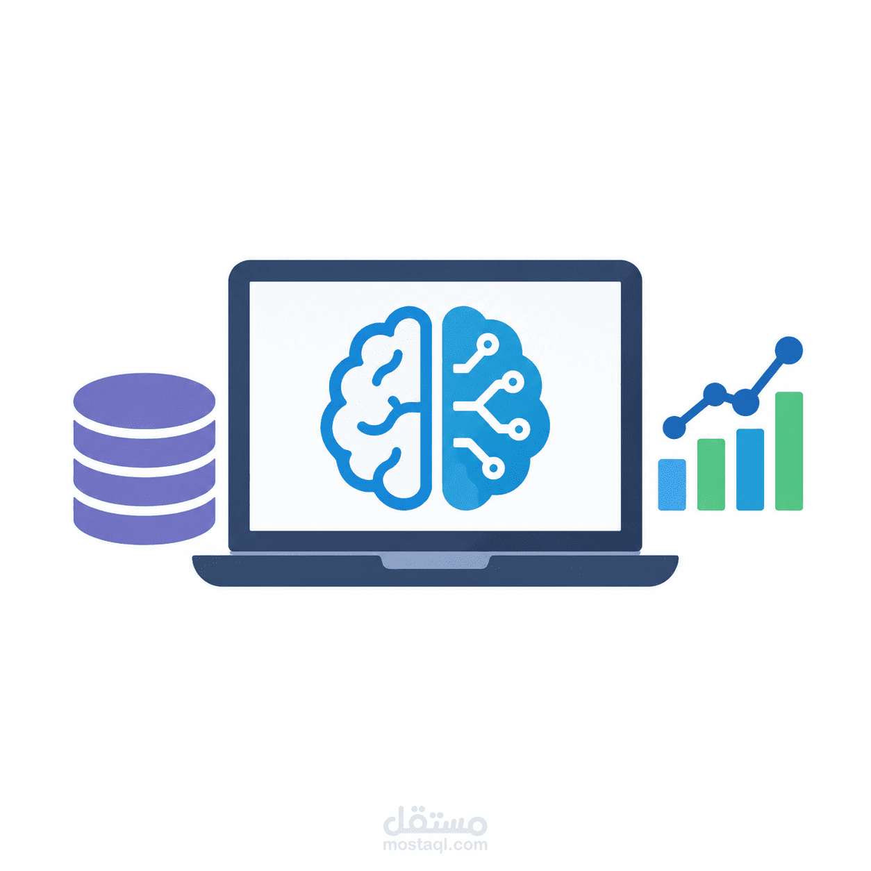 من بيناتك الخام الي قرارات ذكيه بنموذج ML و كود Python كامل