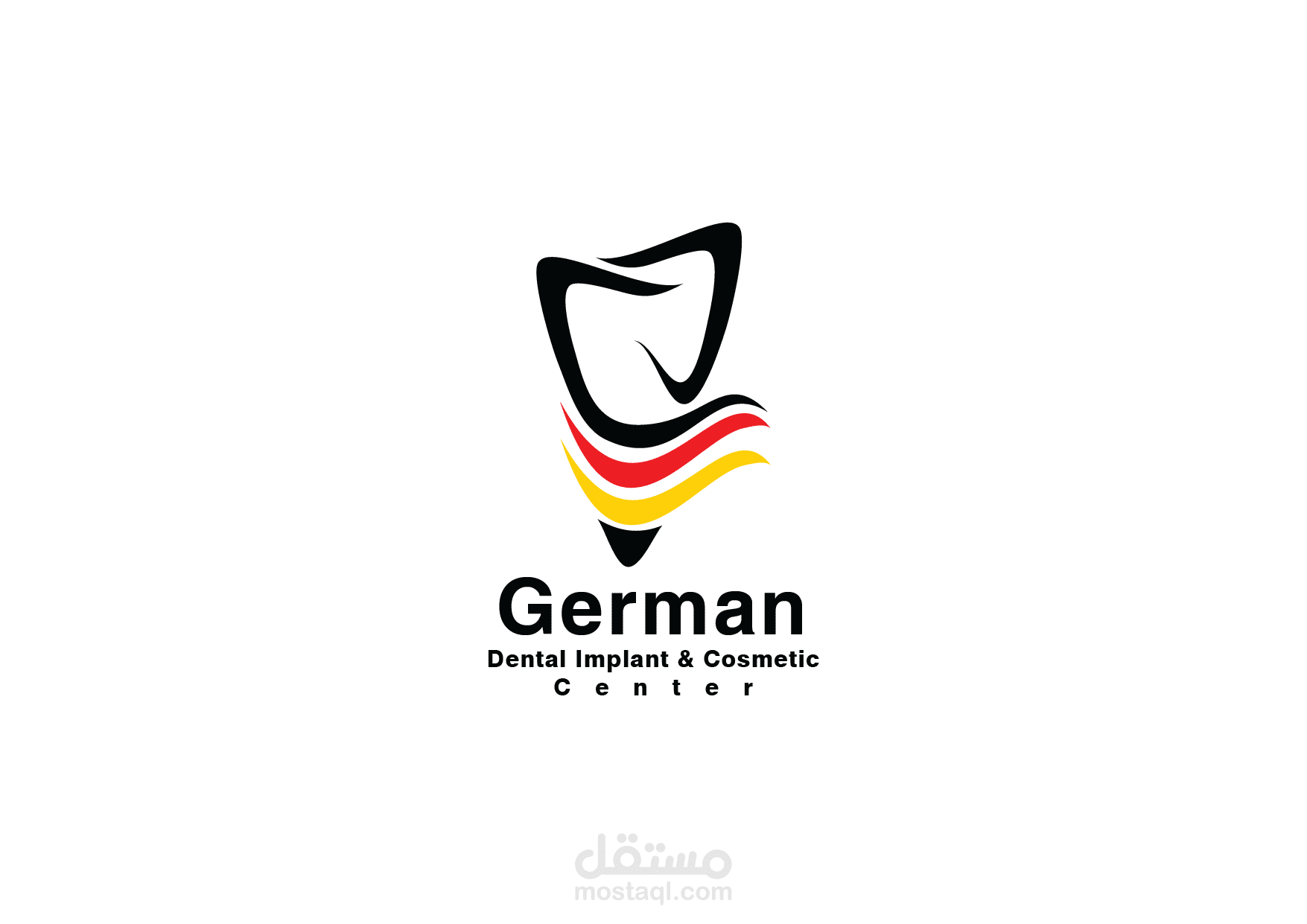 لوجو إحترافي + هوية كاملة لعيادة أسنان بالمعادي