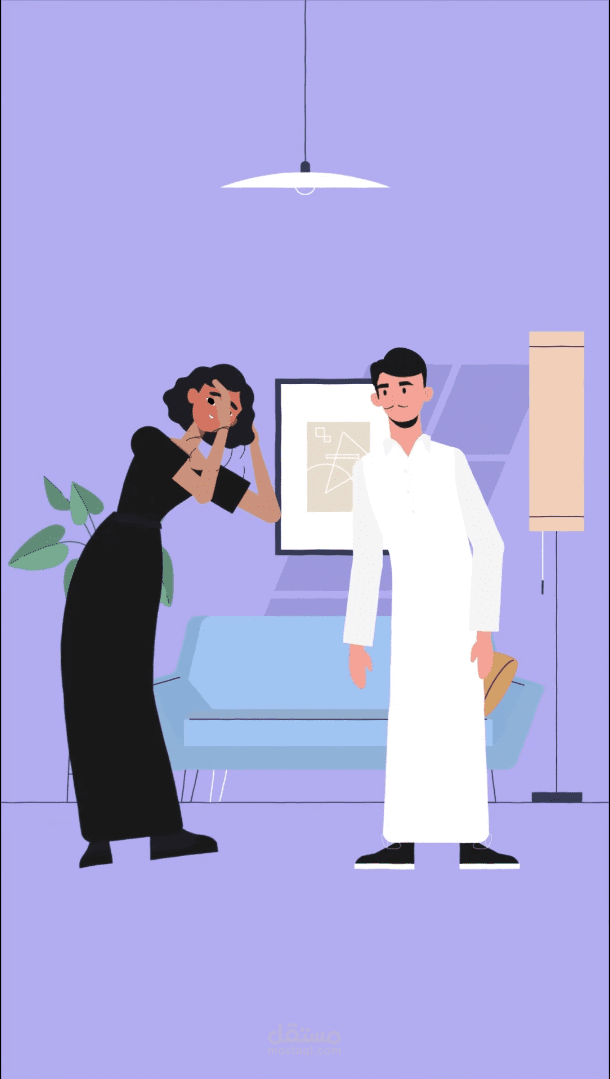 موشن جرافيك للعلاقات الاسرية