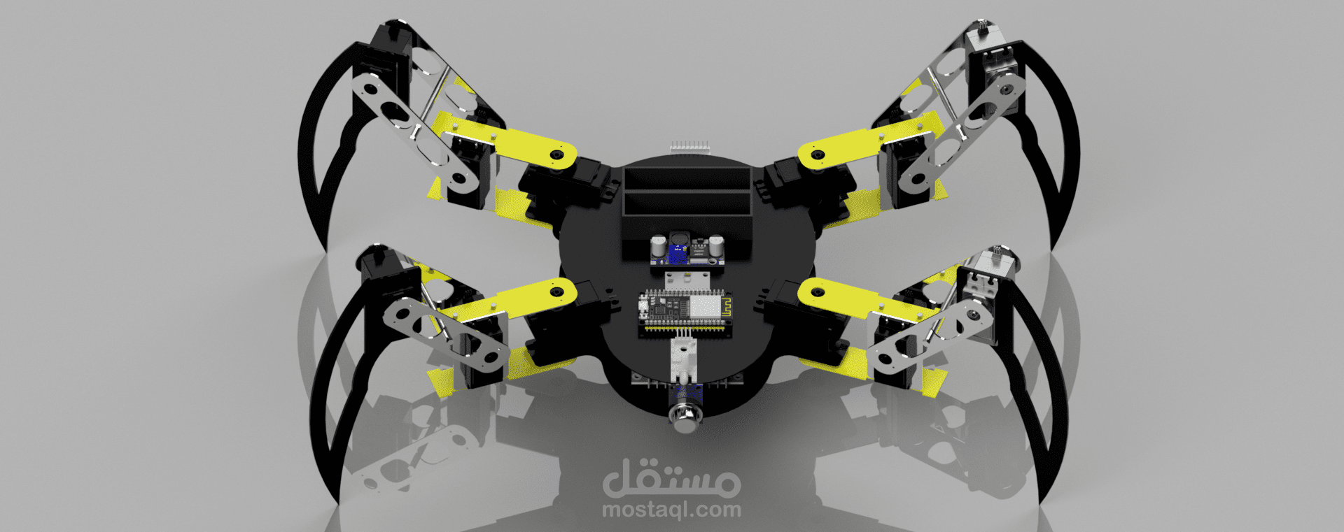 روبوت عنكبوت رباعي الأرجل