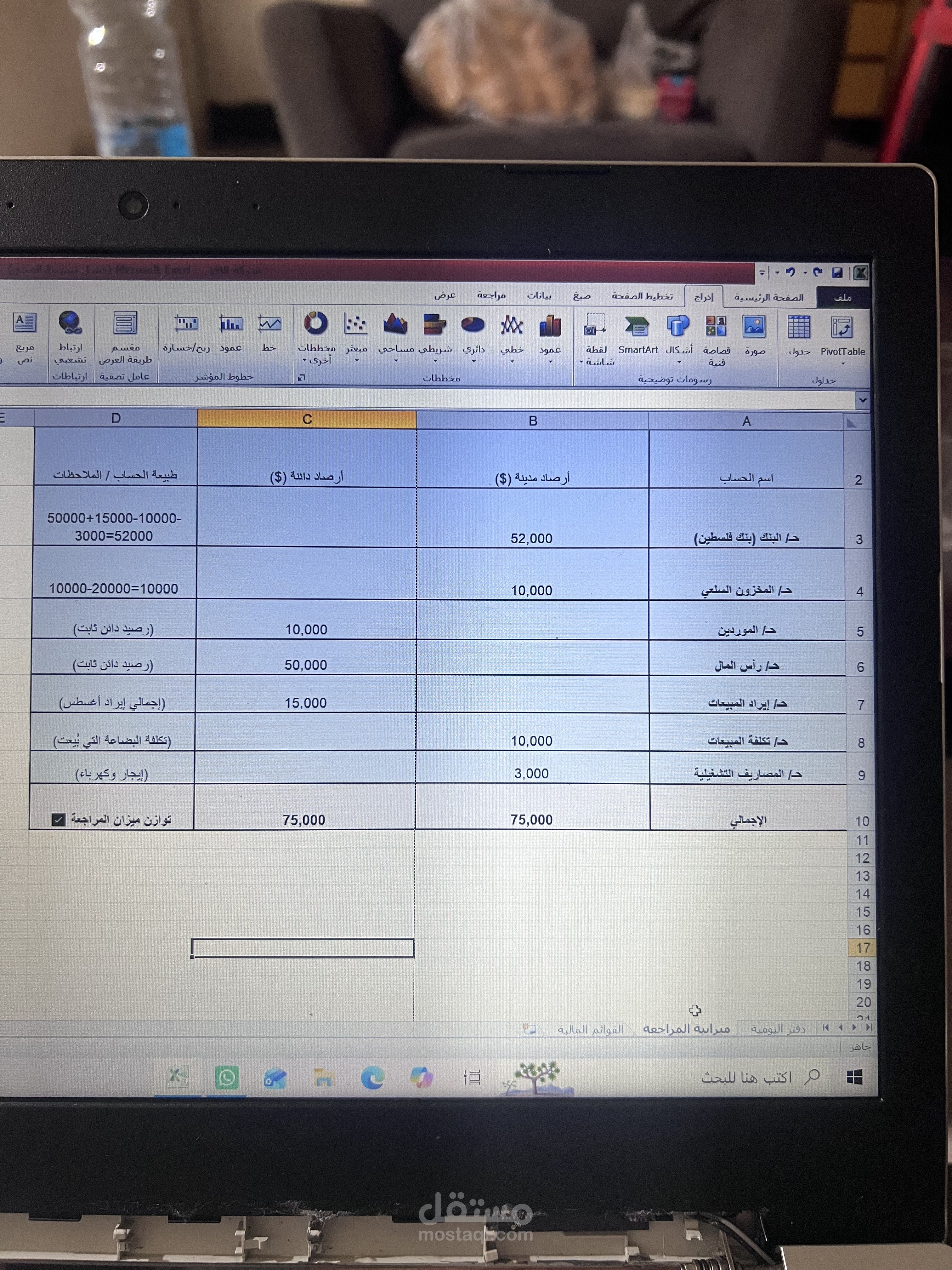 ميزانية العمومية