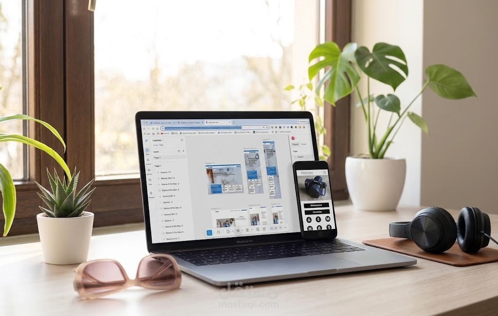 تحويل تصميم Figma إلى واجهة ويب تفاعلية Figma to React Next.js
