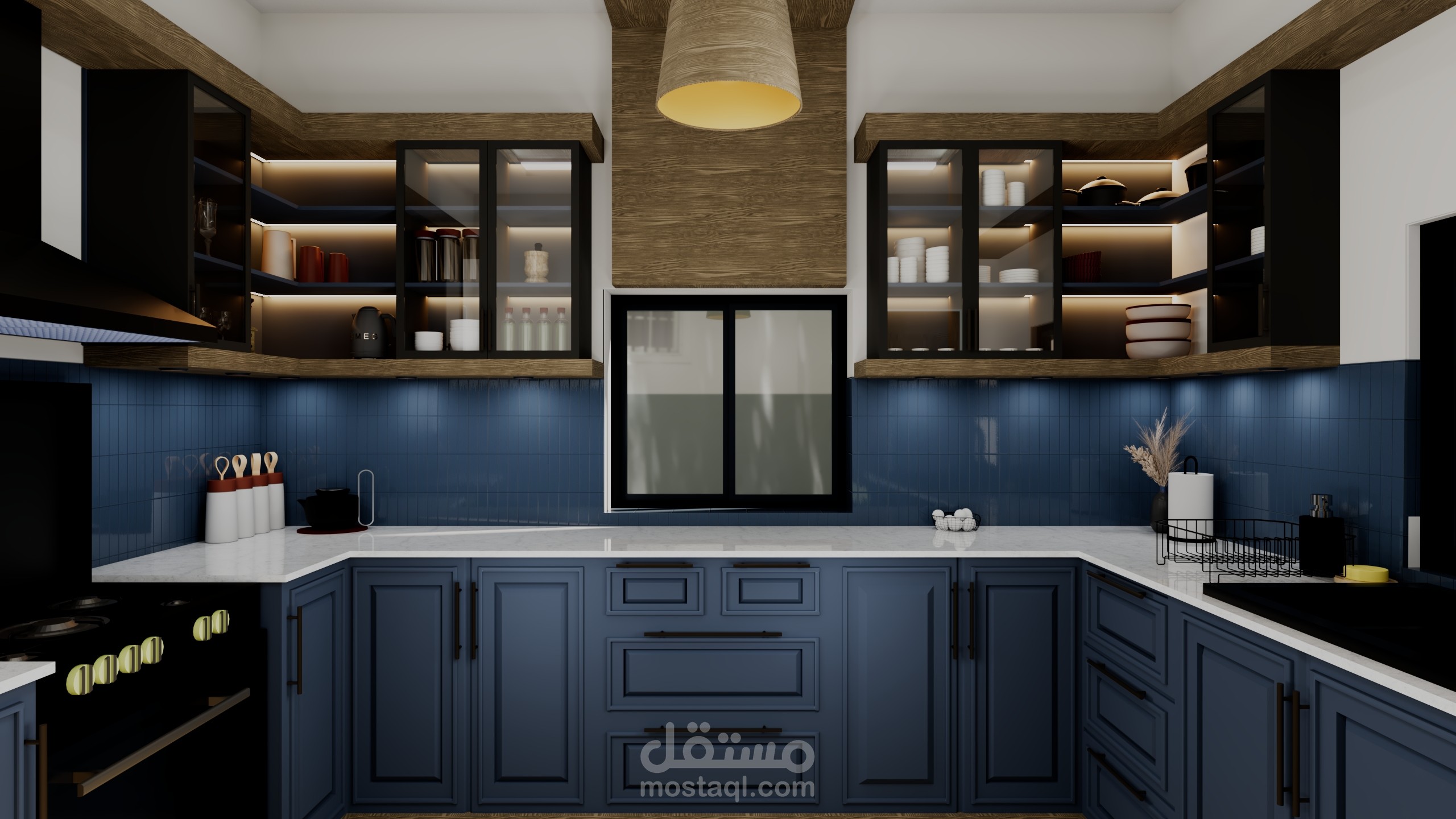 تصميم مطبخ معاصر