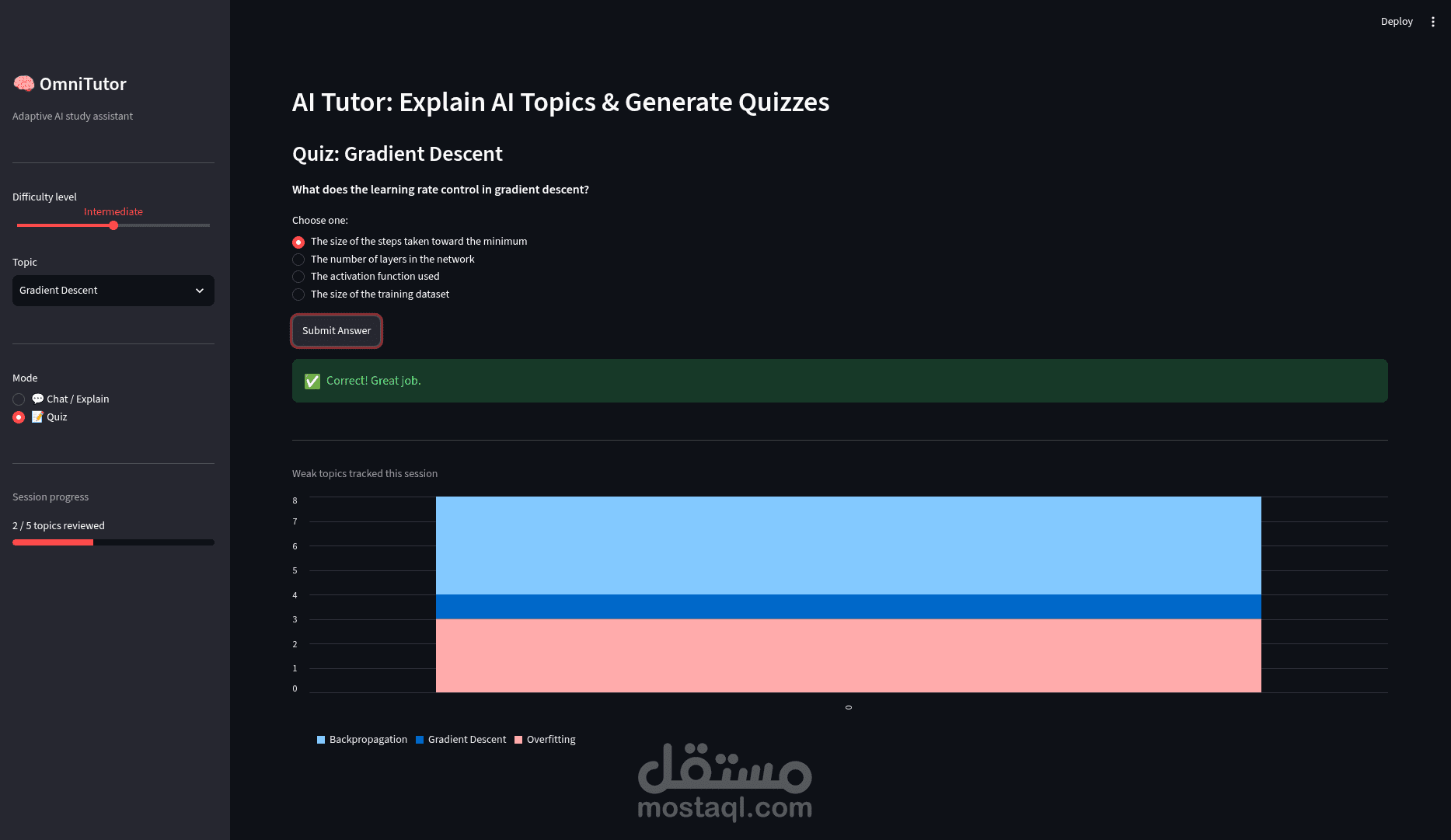 AI Tutor System – RAG & Evaluation Pipeline