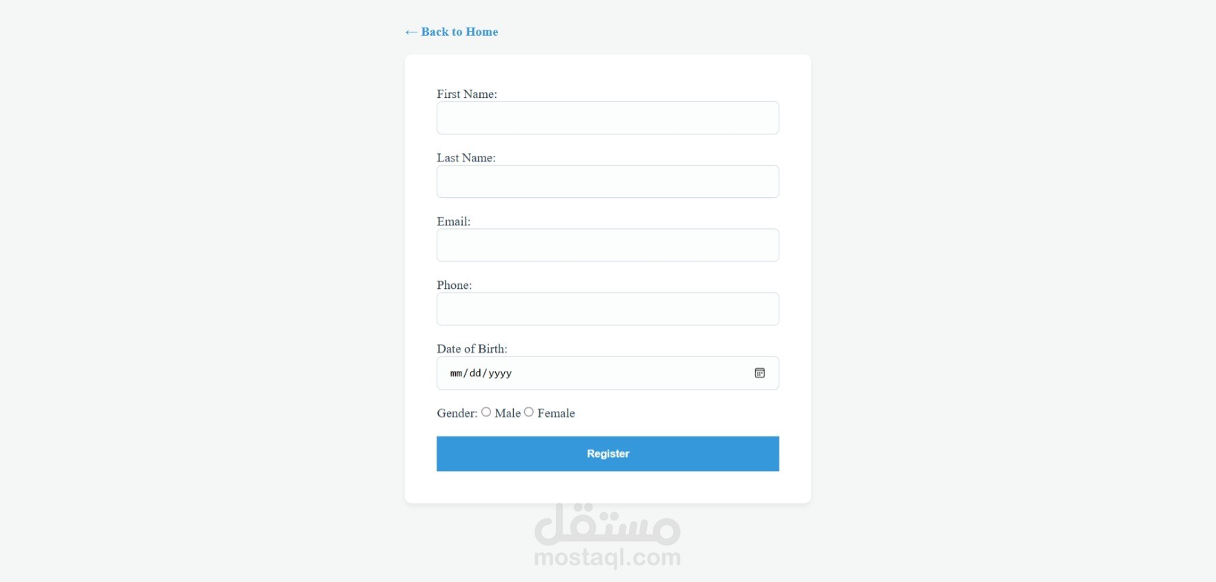 personal website