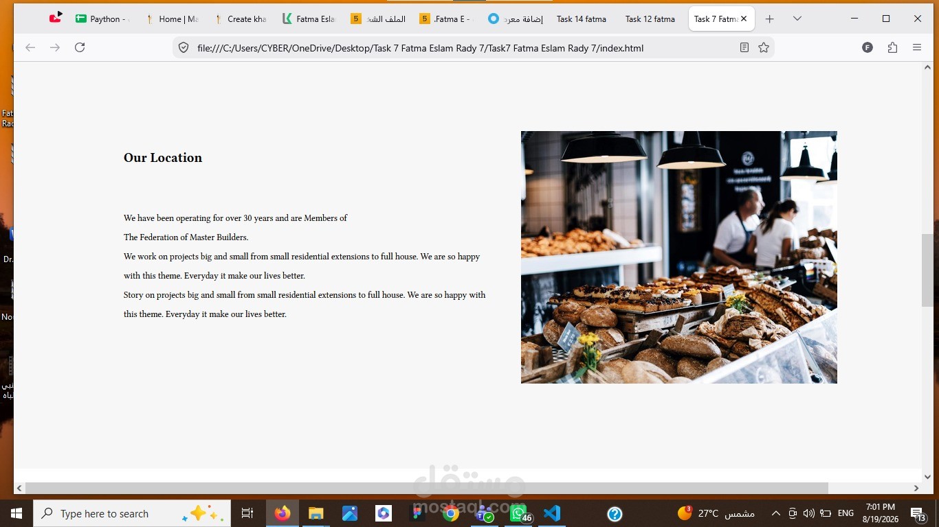 project  programing HTML,CSS