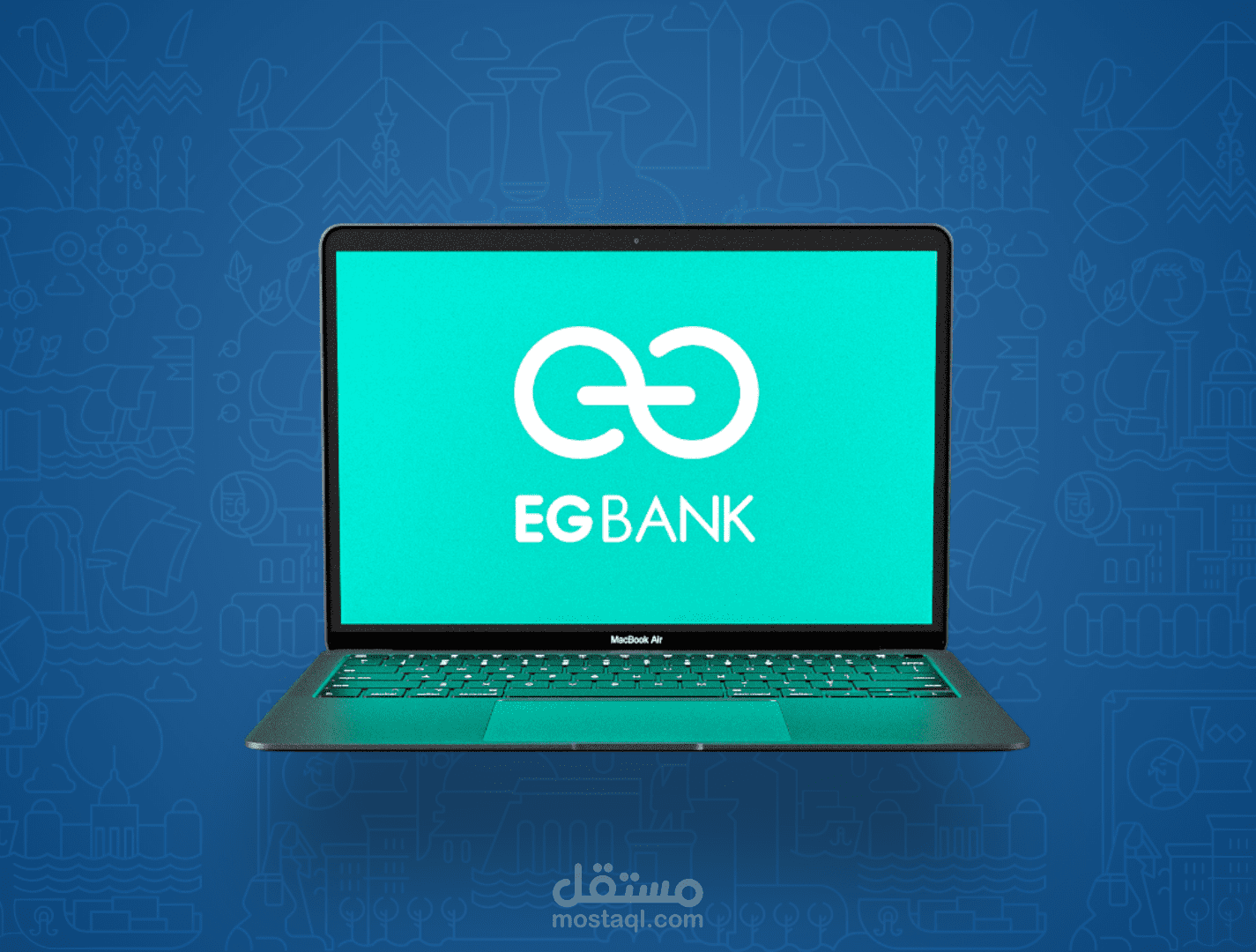 البنك المصري الخليجي EG Bank  - تصميم الموقع الالكتروني