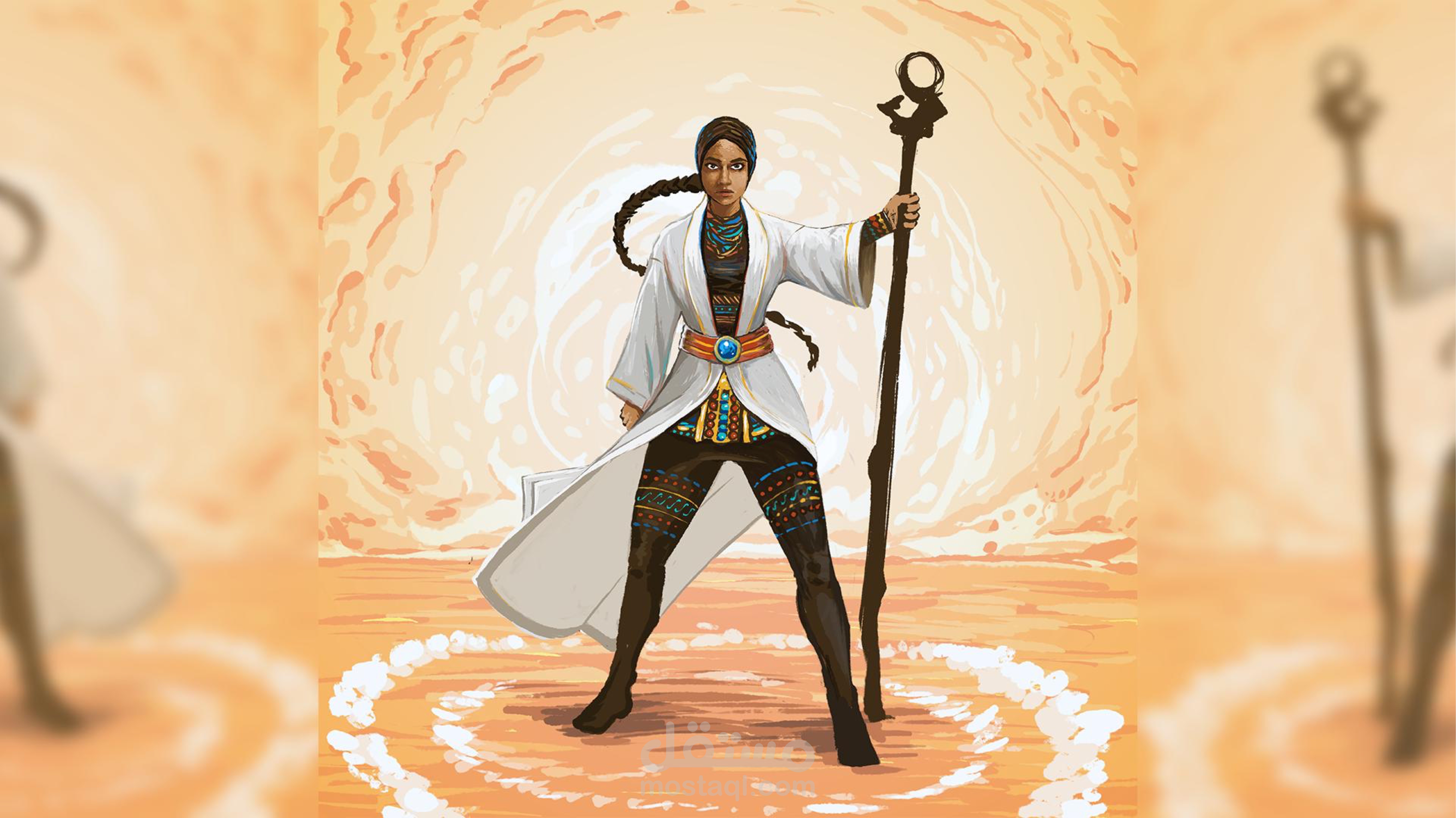 أعمال رسومات متعددة الأنماط illustrations